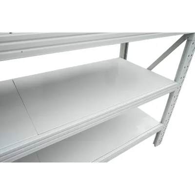 Raft metalic depozitare 5 nivele 200x60x250cm, 300 kg/polita, gri Breckner Germany - imagine 9