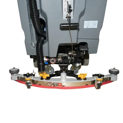 Masina de spalat pardoseli industriala 24V/100Ah, 500W, perie 510mm, racleta colectare 850mm, productivitate 2000 mp/h - imagine 9