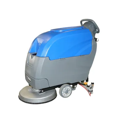 Masina de spalat pardoseli industriala 24V/100Ah, 500W, perie 510mm, racleta colectare 850mm, productivitate 2000 mp/h