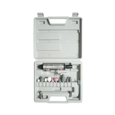 Trusa polizor drept pneumatic biax 25000rpm, presiune 6-8 bar 15 piese - imagine 3