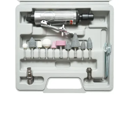 Trusa polizor drept pneumatic biax 25000rpm, presiune 6-8 bar 15 piese - imagine 4
