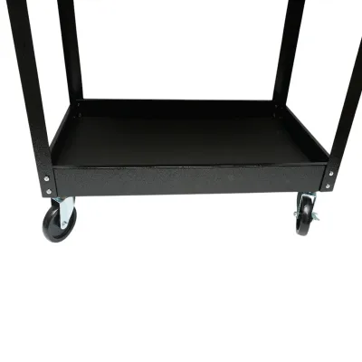 Carucior scule atelier metalic pe roti cu 2 rafturi si 3 sertare 775x410x895mm Breckner Germany - imagine 12