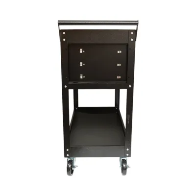 Carucior scule atelier metalic pe roti cu 2 rafturi si 3 sertare 775x410x895mm Breckner Germany - imagine 7