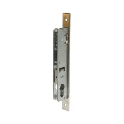Broasca usa ingropata cu rola 38x174mm, placuta frontala 23x240mm, nichel satinat, suruburi incluse - imagine 6