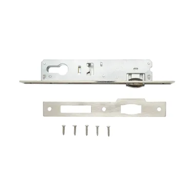 Broasca usa ingropata cu rola 38x174mm, placuta frontala 23x240mm, nichel satinat, suruburi incluse - imagine 2