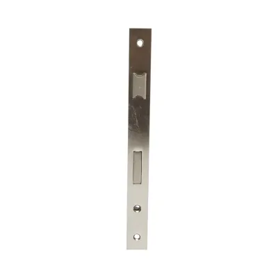 Broasca usa ingropata cu limba 34x174mm, placuta frontala 23x240mm, nichel satinat, suruburi incluse - imagine 5