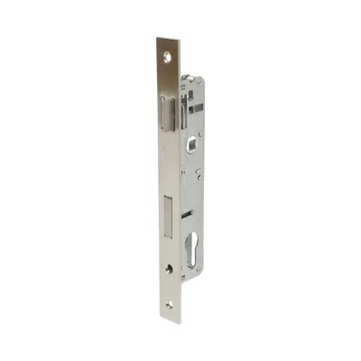 Broasca usa ingropata cu limba 34x174mm, placuta frontala 23x240mm, nichel satinat, suruburi incluse - imagine 3