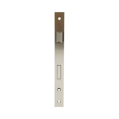 Broasca usa ingropata cu limba 43x174mm, placuta frontala 23x240mm, nichel satinat, suruburi incluse - imagine 5