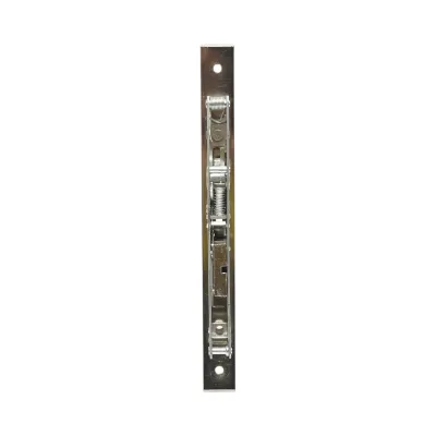 Broasca usa ingropata cu limba 43x174mm, placuta frontala 23x240mm, nichel satinat, suruburi incluse - imagine 7