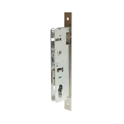 Broasca usa ingropata cu limba 48x174mm, placuta frontala 23x240mm, nichel satinat, suruburi incluse - imagine 6