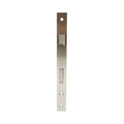 Broasca usa ingropata cu limba 48x174mm, placuta frontala 23x240mm, nichel satinat, suruburi incluse - imagine 5