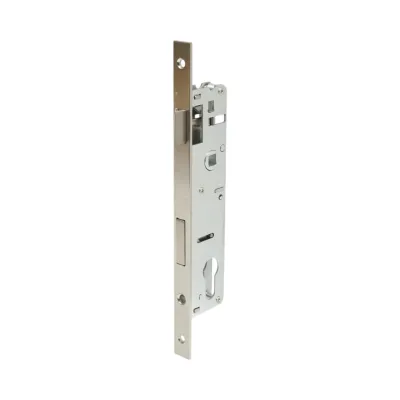 Broasca usa ingropata cu limba 38x174mm, placuta frontala 16x240mm, nichel satinat, suruburi incluse - imagine 3