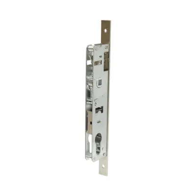 Broasca usa ingropata cu limba 38x174mm, placuta frontala 16x240mm, nichel satinat, suruburi incluse - imagine 6