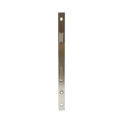 Broasca usa ingropata cu limba 43x174mm, placuta frontala 16x240mm, nichel satinat, suruburi incluse - imagine 5