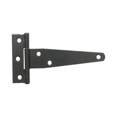 Balama poarta tip T 65x121mm, otel negru, suruburi incluse - imagine 2