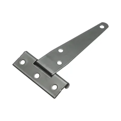 Balama poarta tip T 65x121mm, otel negru, suruburi incluse - imagine 5