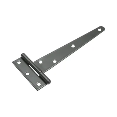 Balama poarta tip T 70x174mm, otel negru, suruburi incluse - imagine 5