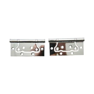 Set 2 balamale mobilier coplanare tip fluture 100x50mm, otel cromat, suruburi incluse - imagine 2