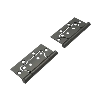 Set 2 balamale mobilier coplanare tip fluture 100x50mm, otel negru, suruburi incluse - imagine 6