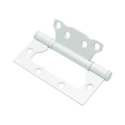 Set 2 balamale mobilier coplanare tip fluture 100x50mm, otel alb, suruburi incluse - imagine 5