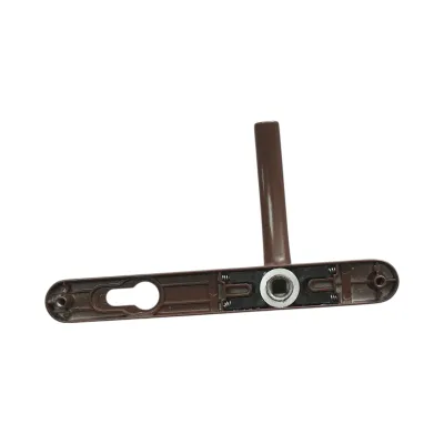 Set manere usa termopan PVC maro cu sild 28x220mm - imagine 8
