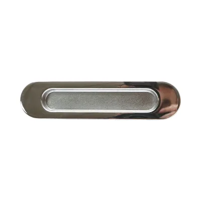 Maner usa glisanta cromat incastrat tip scoica 36x150mm - imagine 2