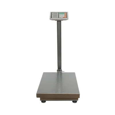 Cantar electronic de podea 700kg tip platforma 600x450mm cu brat pliabil, afisaj LCD