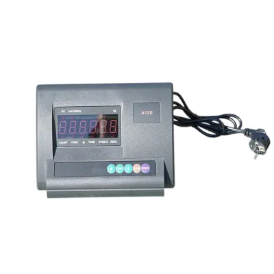 Cantar electronic de podea 5000kg, platforma striata 150x150cm, baterie 6V 4Ah, afisaj LED - imagine 5