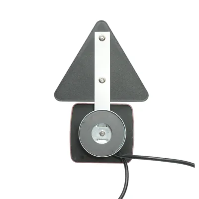 Set lampi LED magnetice cu triunghiuri reflectorizante pentru remorca, fisa 7 pini, cablu stopuri 2.5m cablu fisa 7.5m Breckner Germany - imagine 6