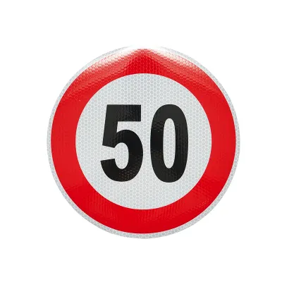 Autocolant limita viteza - 50 fi21