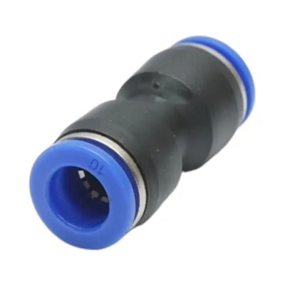 Mufa rapida dreapta plastic 10mm - imagine 2