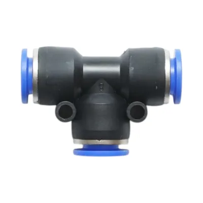 Mufa rapida T plastic 10mm