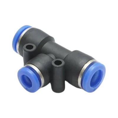 Mufa rapida T reductie plastic 8x6x8mm - imagine 3