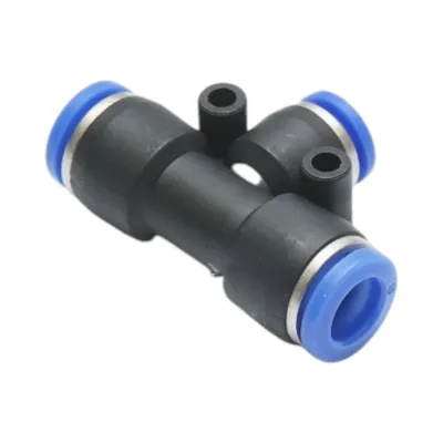 Mufa rapida T reductie plastic 8x6x8mm - imagine 5