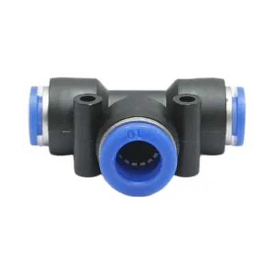 Mufa rapida T reductie plastic 8x10x8mm - imagine 2