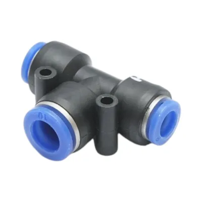 Mufa rapida T reductie plastic 8x10x8mm - imagine 3