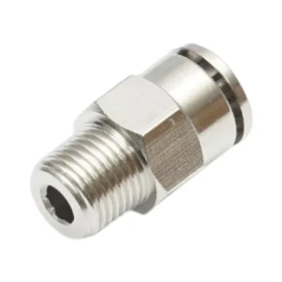 Mufa rapida dreapta metalica 6mm filet exterior 1/8 - imagine 3