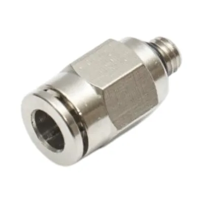 Mufa rapida dreapta metalica 6mm filet exterior M6 - imagine 3