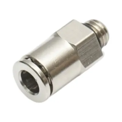 Mufa rapida dreapta metalica 6mm filet exterior M8 - imagine 3