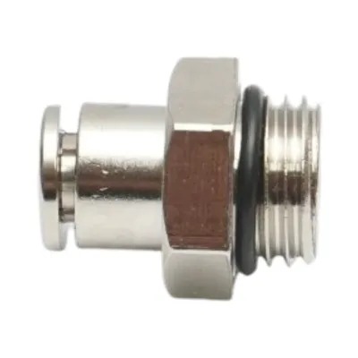 Mufa rapida dreapta metalica 6mm filet exterior M14 - imagine 2
