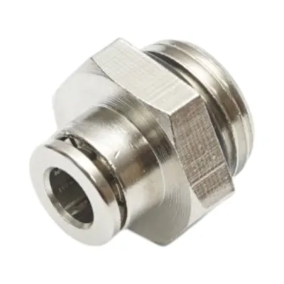 Mufa rapida dreapta metalica 6mm filet exterior M16 - imagine 3
