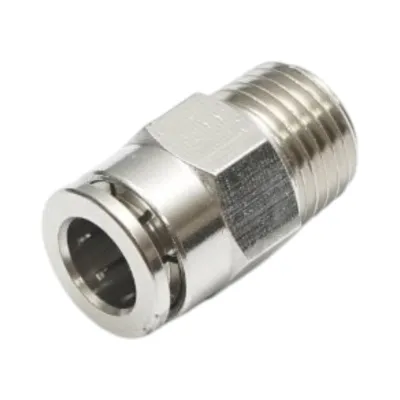Mufa rapida dreapta metalica 8mm filet exterior 1/4 - imagine 3