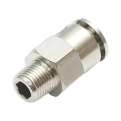 Mufa rapida dreapta metalica 8mm filet exterior 1/8