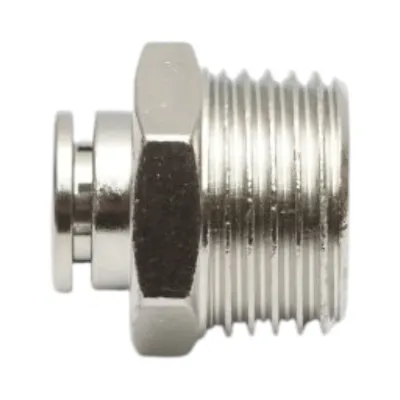 Mufa rapida dreapta metalica 8mm filet exterior 1/2 - imagine 2