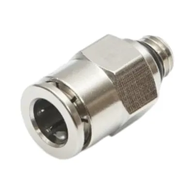 Mufa rapida dreapta metalica 8mm filet exterior M8 - imagine 3