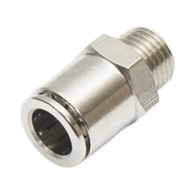 Mufa rapida dreapta metalica 10mm filet exterior 1/4 - imagine 3