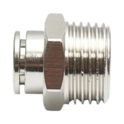 Mufa rapida dreapta metalica 10mm filet exterior 1/2 - imagine 2