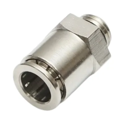 Mufa rapida dreapta metalica 10mm filet exterior M12 - imagine 3