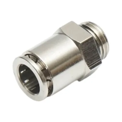Mufa rapida dreapta metalica 10mm filet exterior M14 - imagine 3