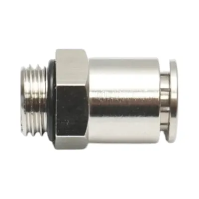 Mufa rapida dreapta metalica 10mm filet exterior M14 - imagine 2